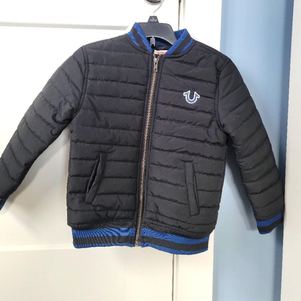 Boys true religion jacket  sz 6